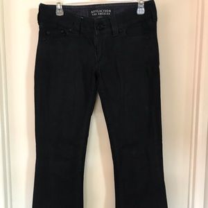 Affliction Jeans, boot cut, long, 27